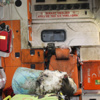 Hasta almaya giden ambulansa molotof Hasta almaya giden ambulansa molotof