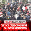 İstiklal Caddesi’nde pazar yoğunluğu İstiklal Caddesi’nde pazar yoğunluğu