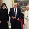 Trump, Papa Francis ile bir araya geldi Trump, Papa Francis ile bir araya geldi