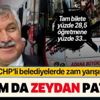 CHP'li Adana Büyükşehir Belediyesi'nden ulaşıma zam!