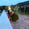 Çanakkale'de Anzak Koyu'nda sessiz şafak ayini Çanakkale'de Anzak Koyu'nda sessiz şafak ayini