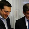 Davutoğlu ile Çipras birbirinin fotoğrafını çekti