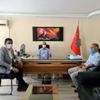 Başkan Yıldırım, Emniyet Müdürü Torlak ile bir araya ... Başkan Yıldırım, Emniyet Müdürü Torlak ile bir araya ...
