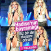 Hadise Kıbrıs konserinde büyüledi Hadise Kıbrıs konserinde büyüledi