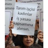 Kadınların İş Kazası Protestosu Kadınların İş Kazası Protestosu