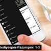 Nazilli Belediyespor-Pazarspor: 1-3
