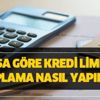 2000 TL maaş alan birine ne kadar kredi çıkar? Maaşa göre kredi limiti hesaplama nasıl yapılır? Kredi limiti nasıl hesaplanır?