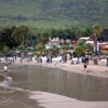 Akyaka’da deniz 20 metre çekildi