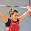 Halterde madalya yağmuru
