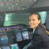 Dev uçağın ilk Türk kadın pilotu Dev uçağın ilk Türk kadın pilotu