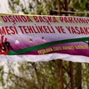 Skandal HDP pankartına büyük tepki Skandal HDP pankartına büyük tepki