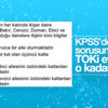 KPSS ortaöğretim oturumu sona erdi