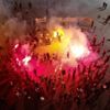 Karaman Belediyespor un 3. lige yükselmesi coşkuyla ...