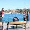 İstanbul'da yasağa rağmen sahile inenlere ceza İstanbul'da yasağa rağmen sahile inenlere ceza