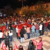 Manyas’ta Terörü Protesto Yürüyüşü