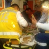 Ambulansta lahmacun ziyafeti