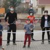 Tenis bahçeye geldi