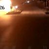 Kamyon kaza sonrası alev aldı, sürücü son anda kurtarıldı