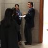Oyuncu Mehmet Aslan, hakim karşısında Oyuncu Mehmet Aslan, hakim karşısında