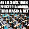 Üsküdar Belediyesi'ndeki yolsuzluk iddialarının araştırılması reddedildi!