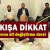 Babalığa 'gebe okulu'nda hazırlanıyorlar Babalığa 'gebe okulu'nda hazırlanıyorlar