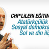 CHP'de ideolojik eğitim başlayacak