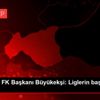 Gaziantep FK Başkanı Büyükekşi: Liglerin başlamasını ... Gaziantep FK Başkanı Büyükekşi: Liglerin başlamasını ...