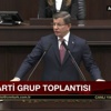Başbakan Davutoğlu grup toplantısında konuşuyor