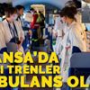 Fransa'da hızlı trenler ambulans yapıldı