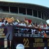 Galatasaray kafilesi üstü açık otobüsle stada geldi