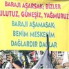 HDP'nin pankartı tepki yarattı HDP'nin pankartı tepki yarattı