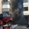 Kadıköy'de tuhafiye dükkanında yangın Kadıköy'de tuhafiye dükkanında yangın