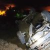 Uçuruma yuvarlanan otomobilden mucize kurtuluş Uçuruma yuvarlanan otomobilden mucize kurtuluş