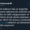 CHP lideri Kılıçdaroğlu'ndan Rauf Denktaş paylaşımı