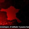 Yukatel Denizlispor, 6 haftadır 3 puana hasret Yukatel Denizlispor, 6 haftadır 3 puana hasret
