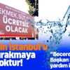 Eski Orman ve Su İşleri Bakanı Veysel Eroğlu: İstanbul'u susuz bırakmaya kimsenin hakkı yoktur! Eski Orman ve Su İşleri Bakanı Veysel Eroğlu: İstanbul'u susuz bırakmaya kimsenin hakkı yoktur!