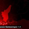 Ekol Hastanesi Balıkesirspor: 1-1 Ekol Hastanesi Balıkesirspor: 1-1