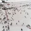 Erciyes’te hafta sonu yoğunluğu... 'Akın ettiler!' Erciyes’te hafta sonu yoğunluğu... 'Akın ettiler!'
