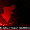 Göztepe, Denizlispor maçının hazırlıklarını tamamladı Göztepe, Denizlispor maçının hazırlıklarını tamamladı