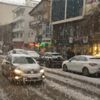 Ardahan'da nisanda kar yağdı Ardahan'da nisanda kar yağdı