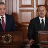 Bakan Çavuşoğlu ve Tacikistan Dışişleri Bakanı Muhriddin'den ortak basın toplantısı