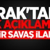 Irak'tan PKK açıklaması: Bu bir savaş ilanıdır
