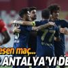 Antalyaspor-Fenerbahçe maçının ilk 11'leri