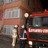 Fatih'te 4 katlı binada çıkan yangın mahalleliyi korkuttu Fatih'te 4 katlı binada çıkan yangın mahalleliyi korkuttu