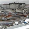 Başakşehir Şehir Hastanesi yolundaki hummalı çalışma havadan görüntülendi Başakşehir Şehir Hastanesi yolundaki hummalı çalışma havadan görüntülendi