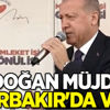 Erdoğan müjdeyi Diyarbakır'da verdi Erdoğan müjdeyi Diyarbakır'da verdi