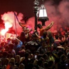 Barcelona şampiyonluğu çılgınlar gibi kutladı Barcelona şampiyonluğu çılgınlar gibi kutladı