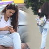 Bergüzar Korel sırt çantasıyla yollarda Bergüzar Korel sırt çantasıyla yollarda