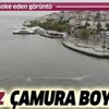İstanbul Boğazı'na yağmur sonrası çamur aktı! Suyun rengi değişti