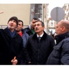 Başkan Ataç Patlama Yaşanan Gökmen Apartmanında Başkan Ataç Patlama Yaşanan Gökmen Apartmanında